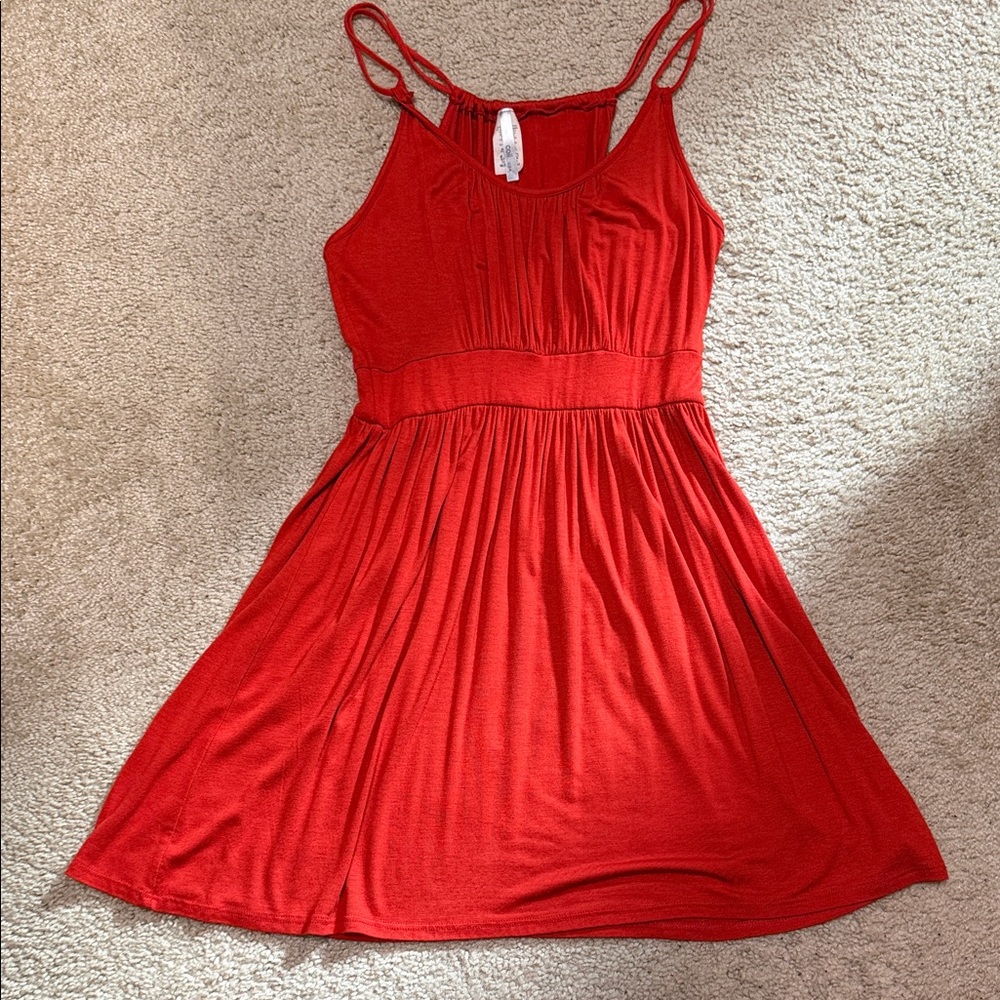 Coii Orange Summer Dress Sz medium